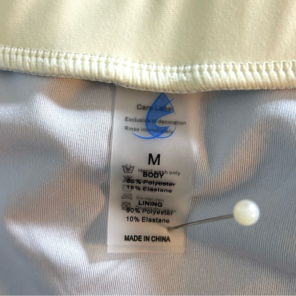 New Womans 2 Piece High Cut Bikini Swimsuit / Medium - Picture 6 of 8